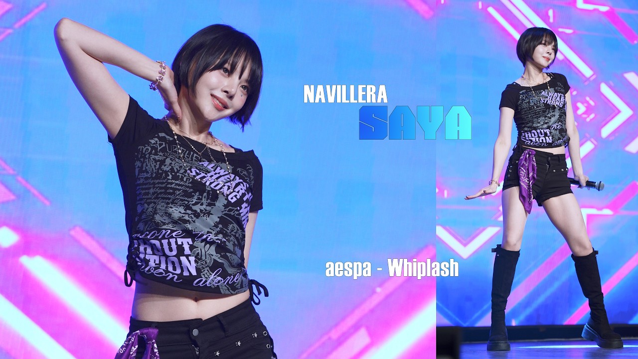 나빌레라 ナビレラ NAVILLERA 사야 サヤ SAYA ( aespa - Whiplash ) 한류문화공동체 신촌 케이팝 페스티벌4K 260302