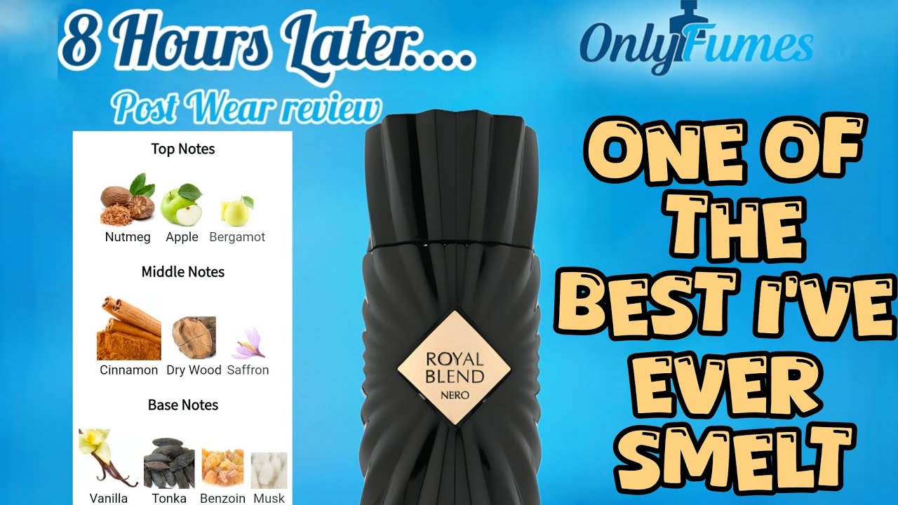 From Fresh Apple to Warm Amber | Post wear review | Royal Blend Nero French Avenue #fragrance