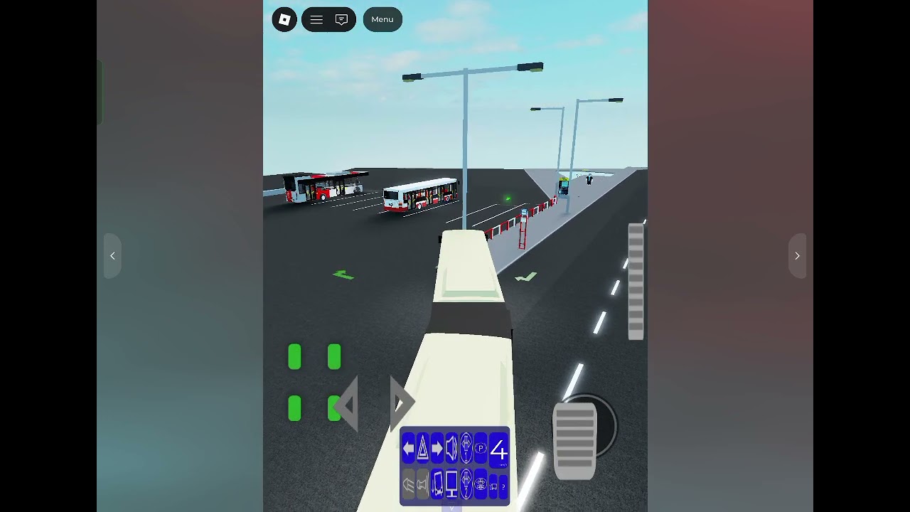 Bus linka 123 Lanka Simulator - SOR NB 18 articulated bus ride. Roblox driving.