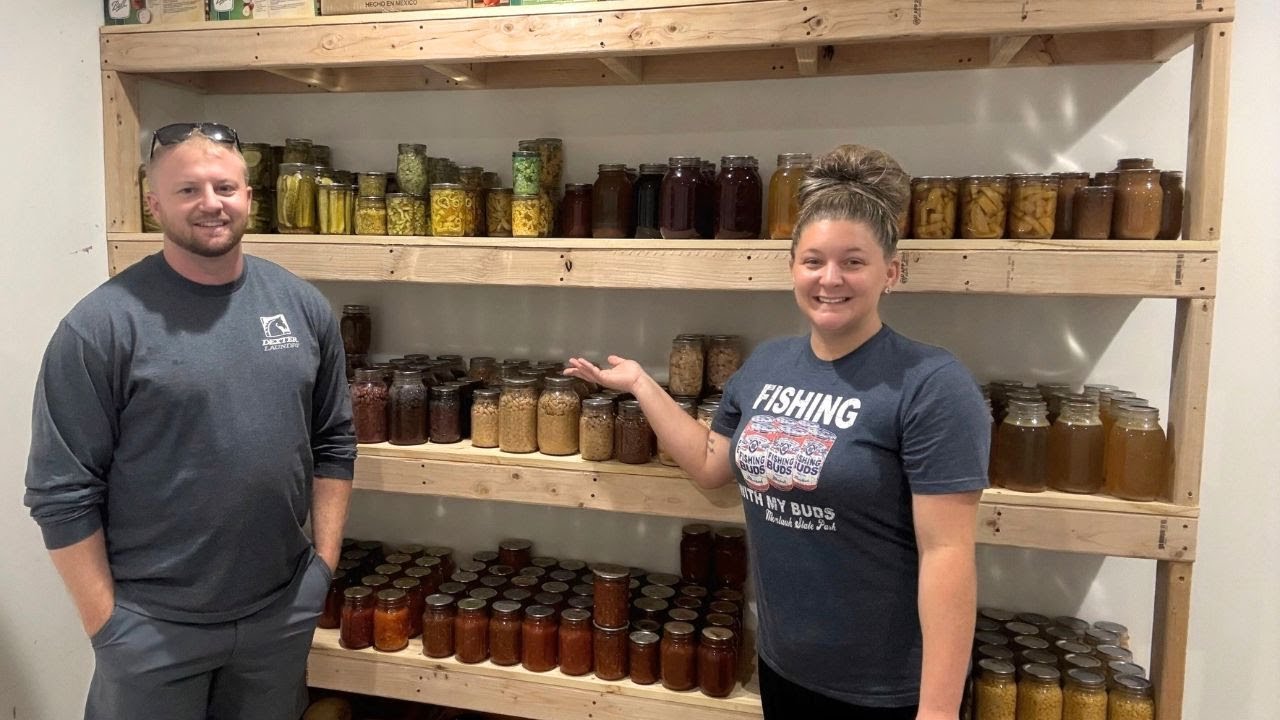 EXCITING Things Are Happening 🤩 The Start of My Dream Pantry + Canning Chili for Winter Meals!