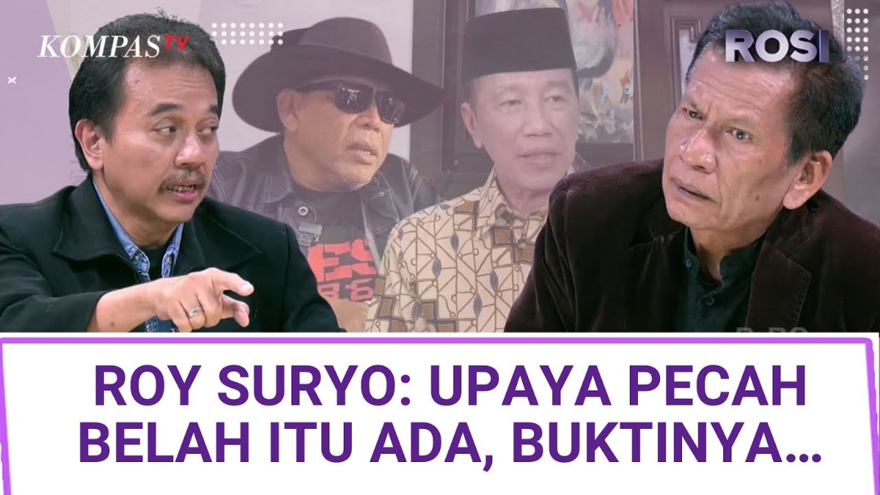 Beda Roy Suryo & Damai Hari Lubis, Singgung Upaya Pecah Belah di Kasus Ijazah Jokowi | ROSI