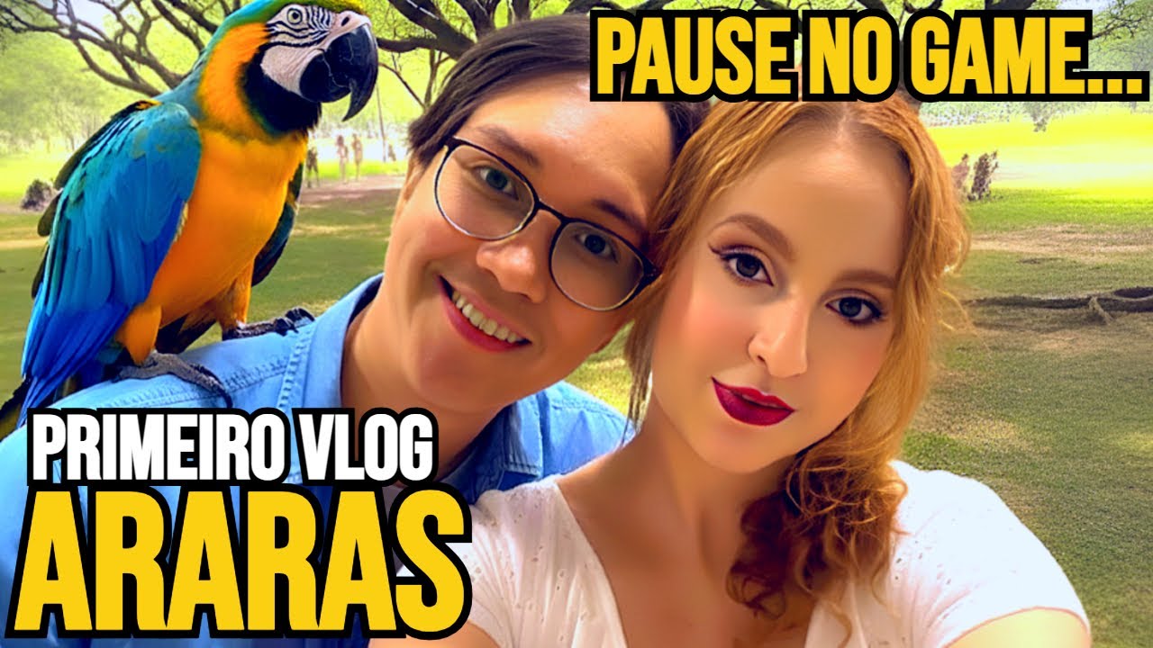 VLOG: Não é GAMEPLAY! Minha primeira vez fazendo um Vlog (Araras/SP)