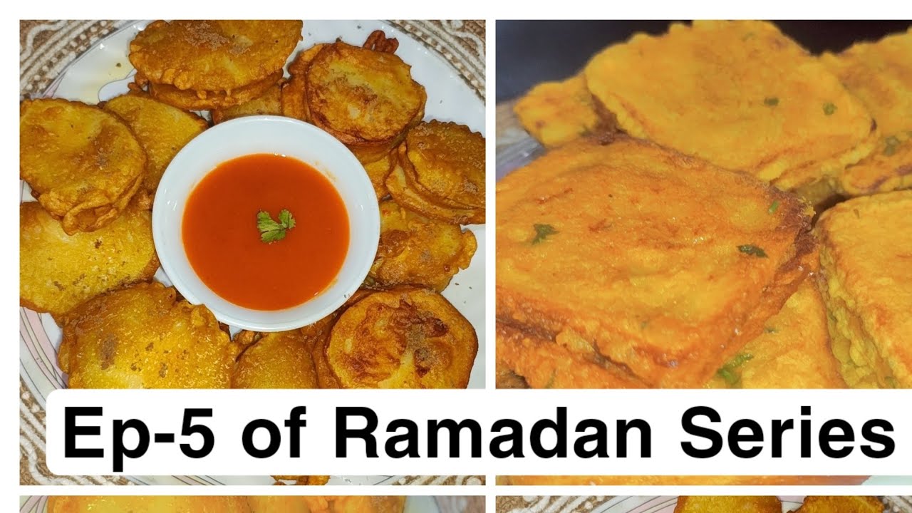 Ep-5 of Ramadan Series | chicken Bread Pakoda and Potato Egg Slice Pakori |