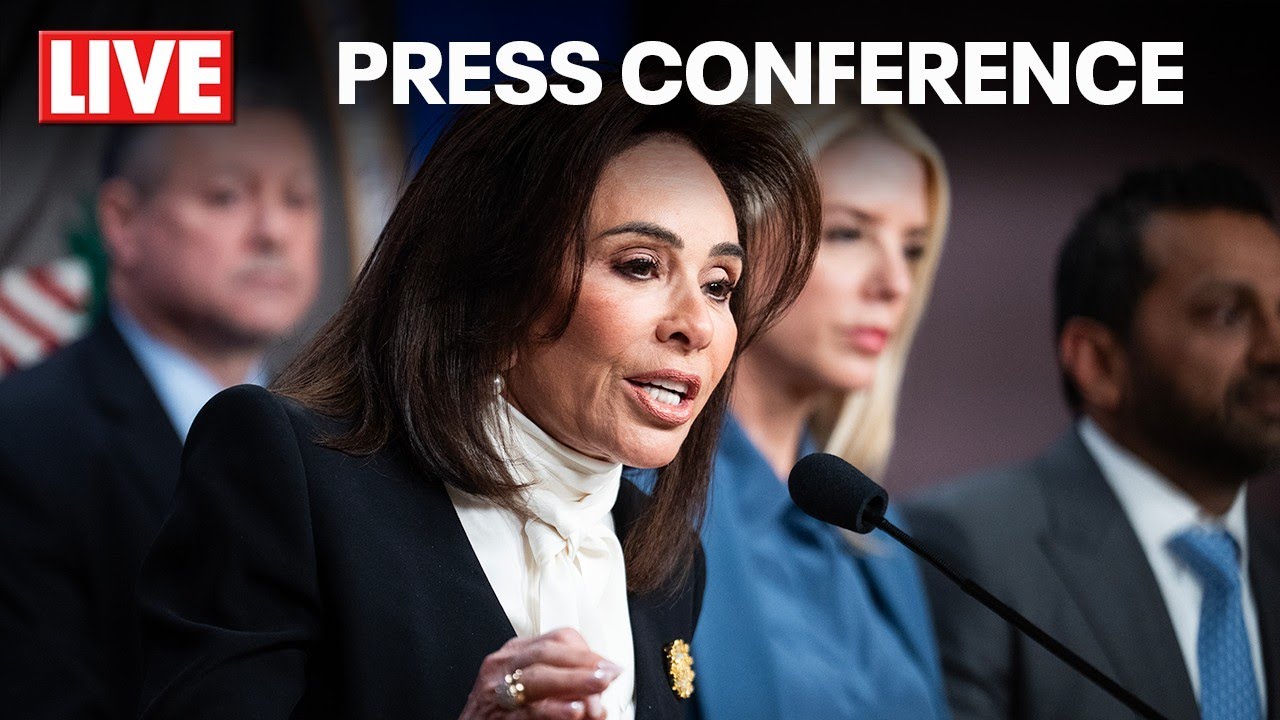 LIVE: Pam Bondi, Jeanine Pirro and Kash Patel hold press conference
