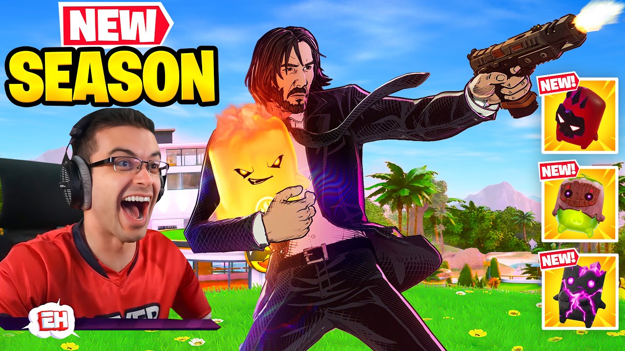NEW FORTNITE SEASON REACTION!