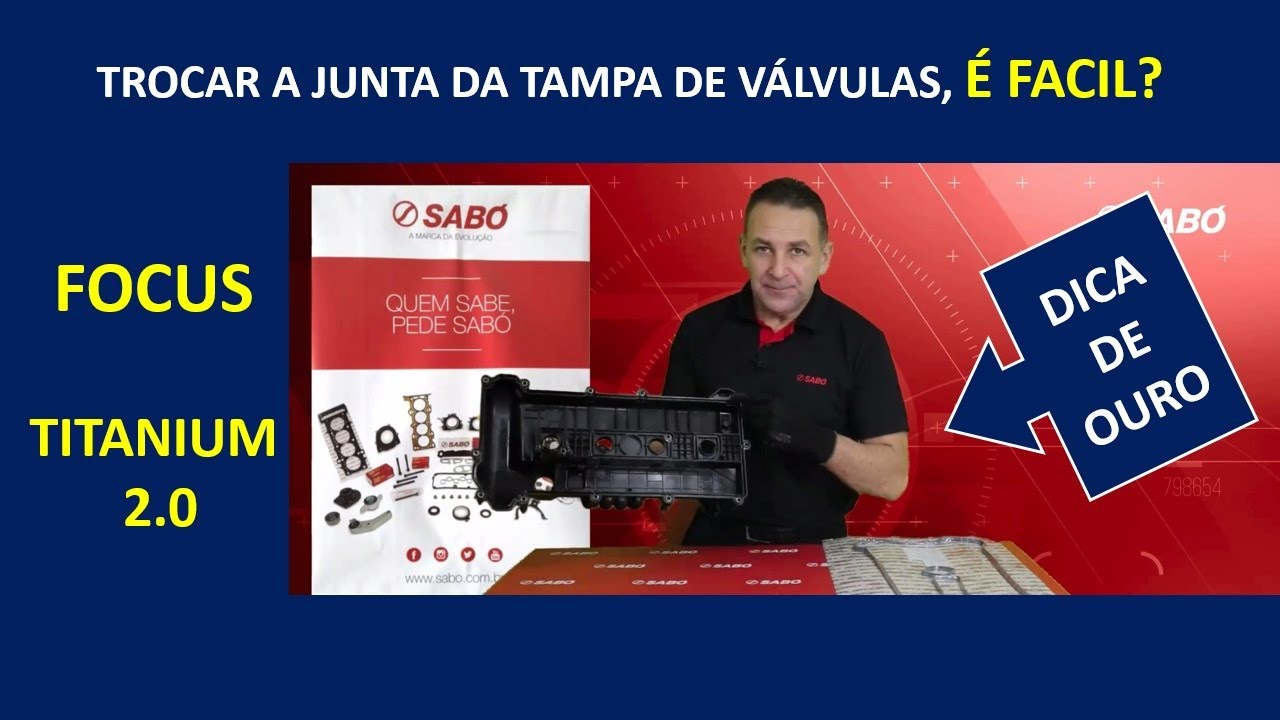 DICA TOP PARA TROCAR A Junta tampa de válvulas FOCUS 2.0 DURATEC. Velas encharcadas de óleo...