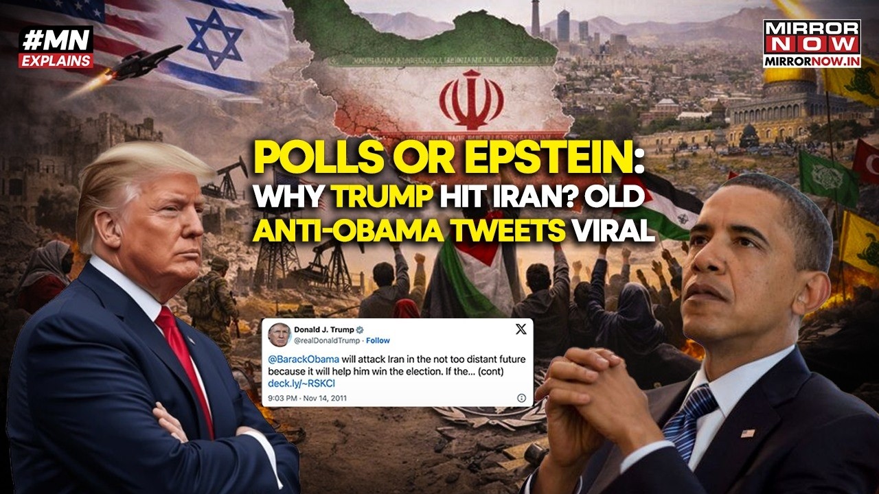 Почему Трамп напал на Иран? Промежуточные опросы, Эпштейн или... Старые антиобамовские твиты вспл...