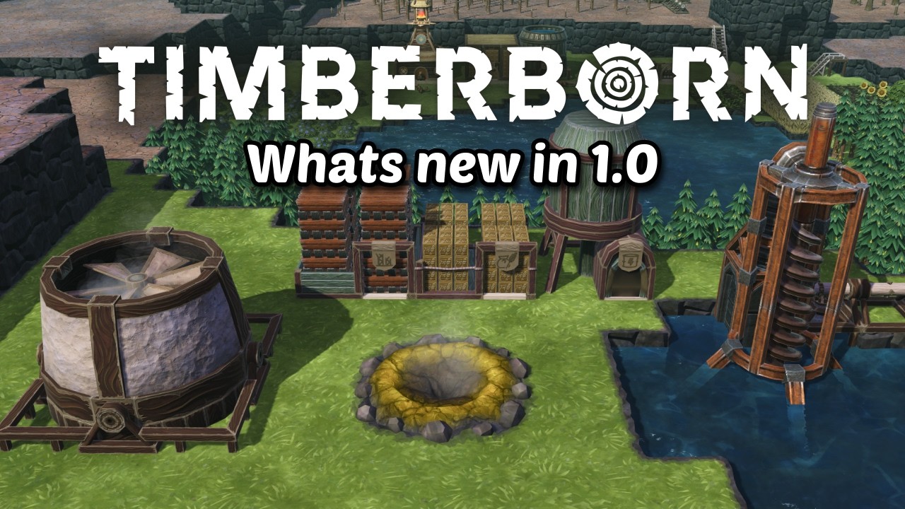 What's new in Timberborn 1.0