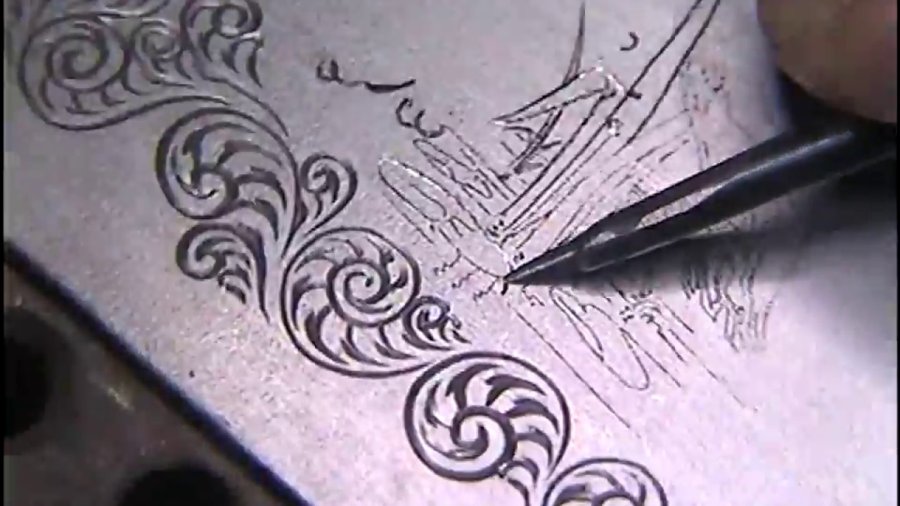 Gun Engraving HD Close up Duck Scene Bulino 1