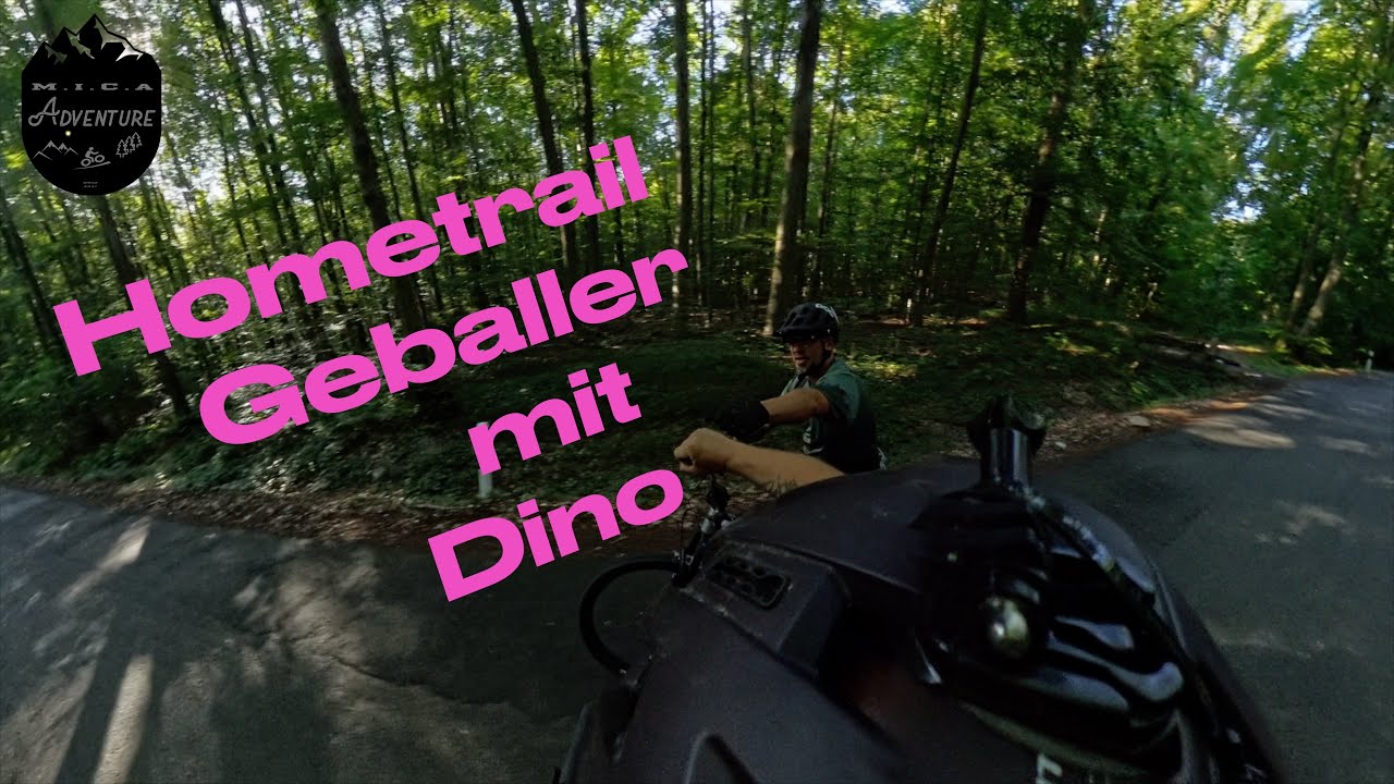 Hometrail Geballer mit Dino #insta360x4 #djiaction3 - Wiesbaden Platte -