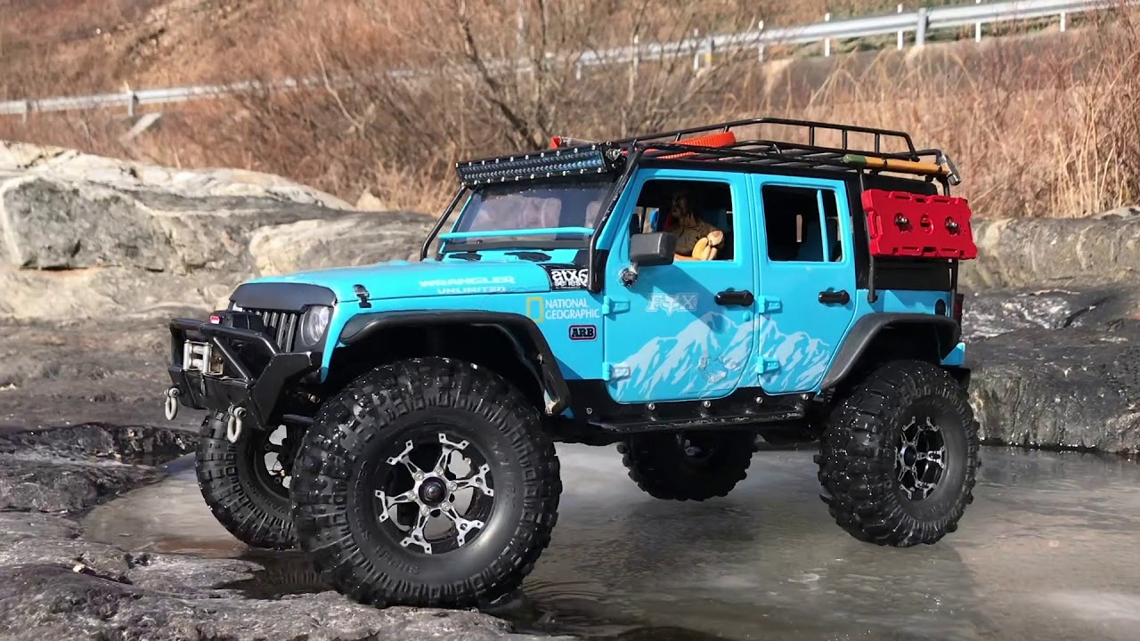 Traxxas TRX4 | New Bright Rubicon JK | Rock Crawling