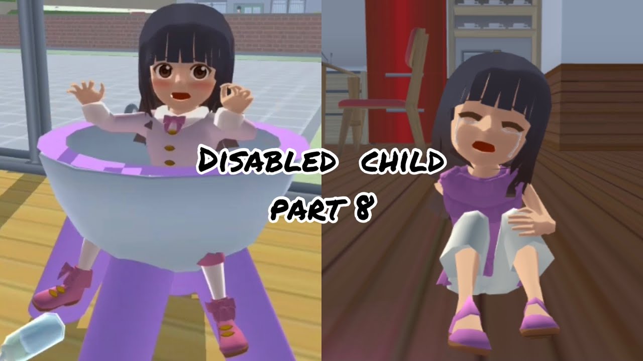 Disabled Child (Part 8) | Sad story | Sakura School Simulator