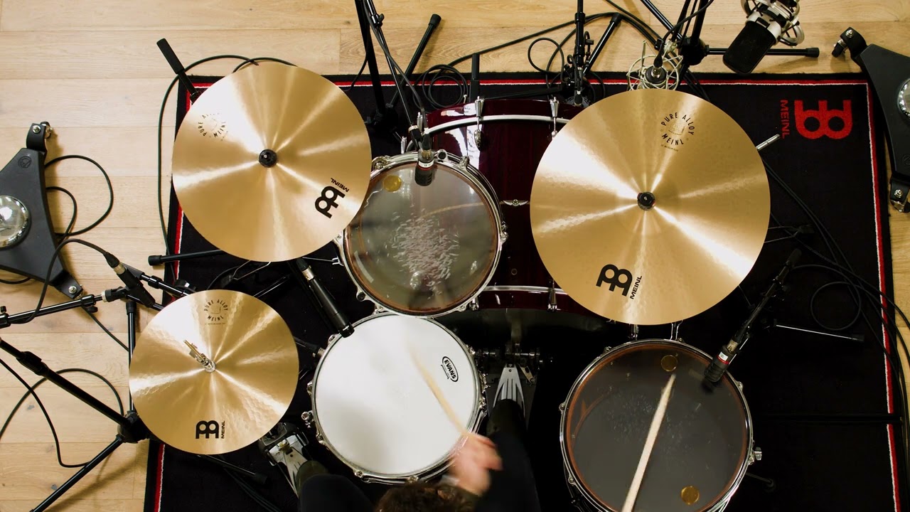 Pure Alloy Complete Cymbal Set by Meinl Cymbals PA141620