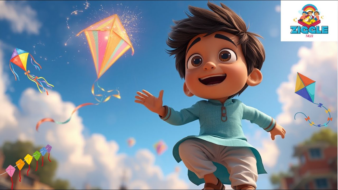 Ali Aur Jadui Patang | Magical Kite Story for Kids 🪁✨