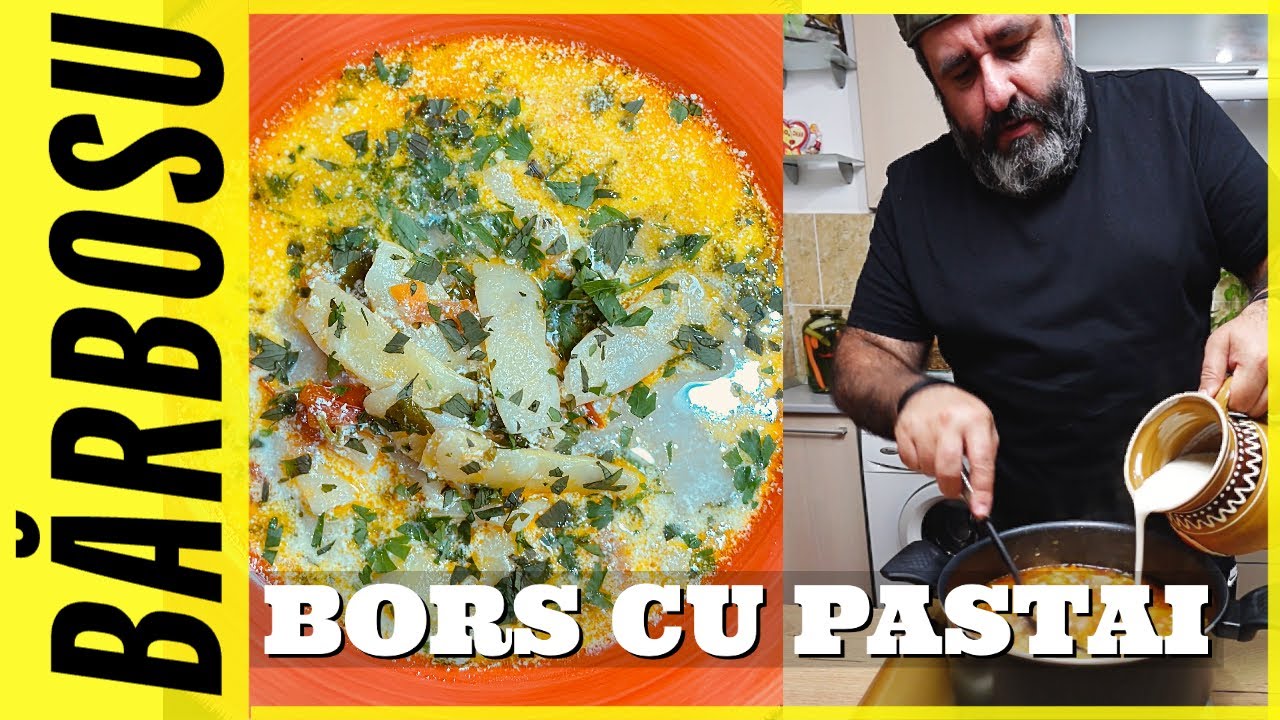 BORS CU PASTAI | CIORBA CU FASOLE VERDE