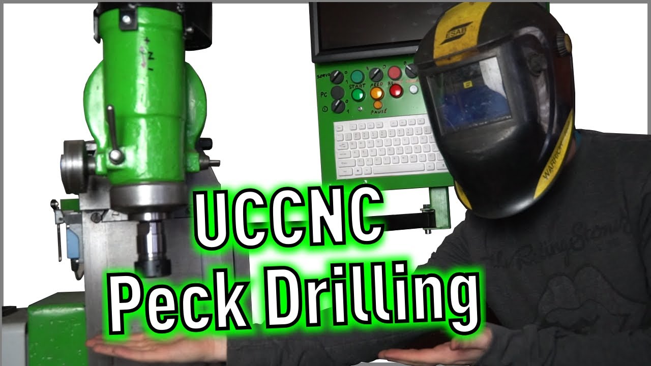 UCCNC Peck Drilling! Цикл сверления G73 на фрезерном станке с ЧПУ своими руками!