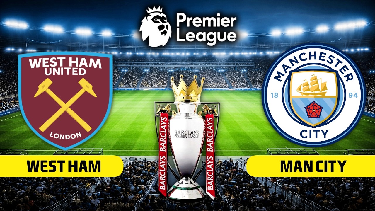 West Ham vs Manchester City - Premier League 25/26 | Full Match Simulation | PES