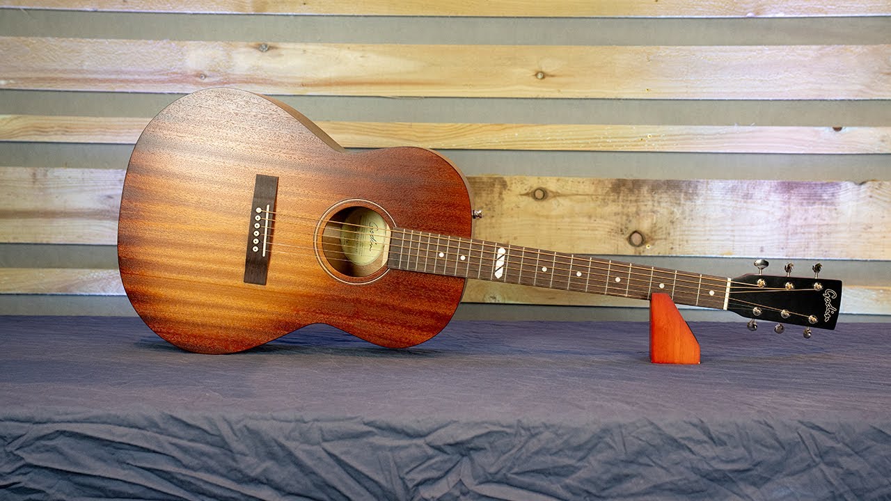Godin Mahogany Folk // Полный обзор и демо...