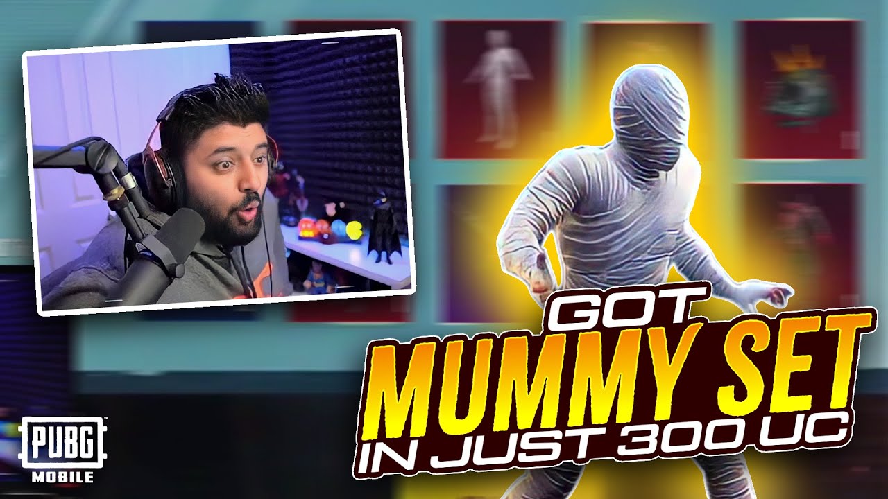 Got Mummy Set In 300UC | Mummy Set Crate Opening - PUBG Mobile