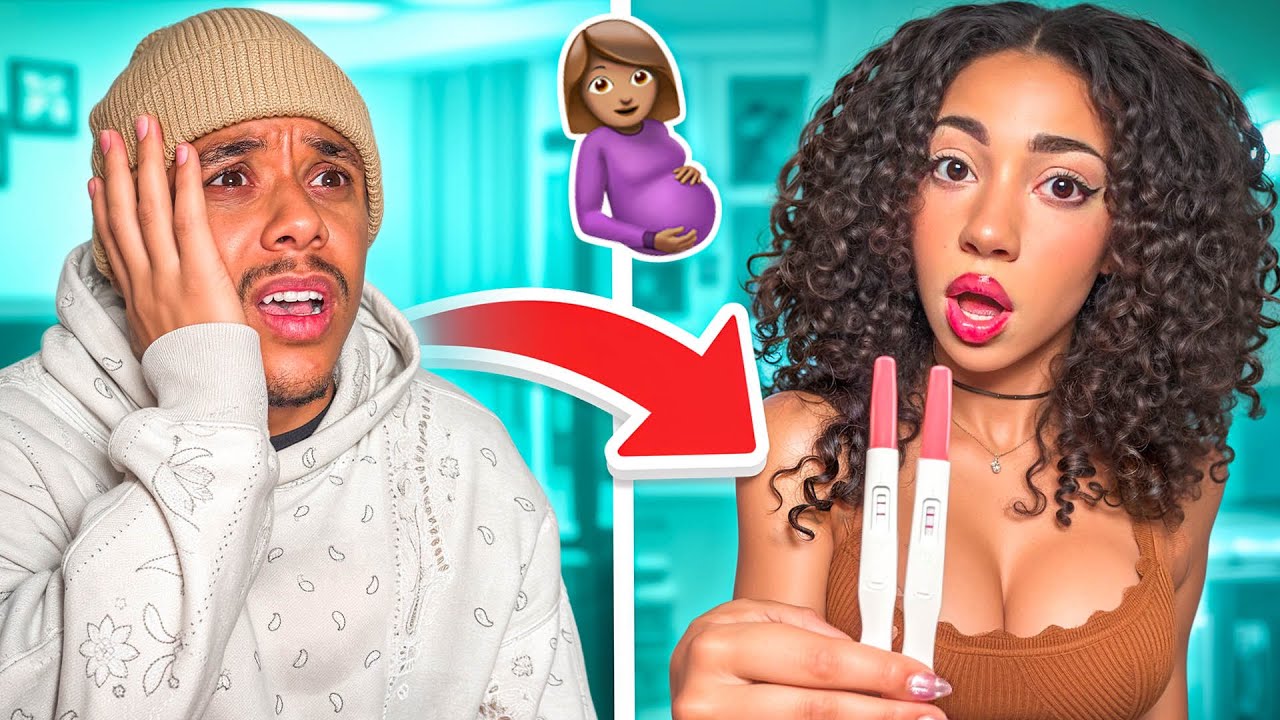 I’M PREGNANT PRANK ON BOYFRIEND! *MUST WATCH*