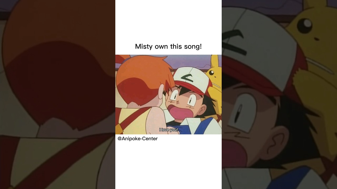 Misty's True Love! 😏 #pokemon #ash #pokeshipping #ashxmisty #misty #サトカス #カスミ #ashketchum #pikachu