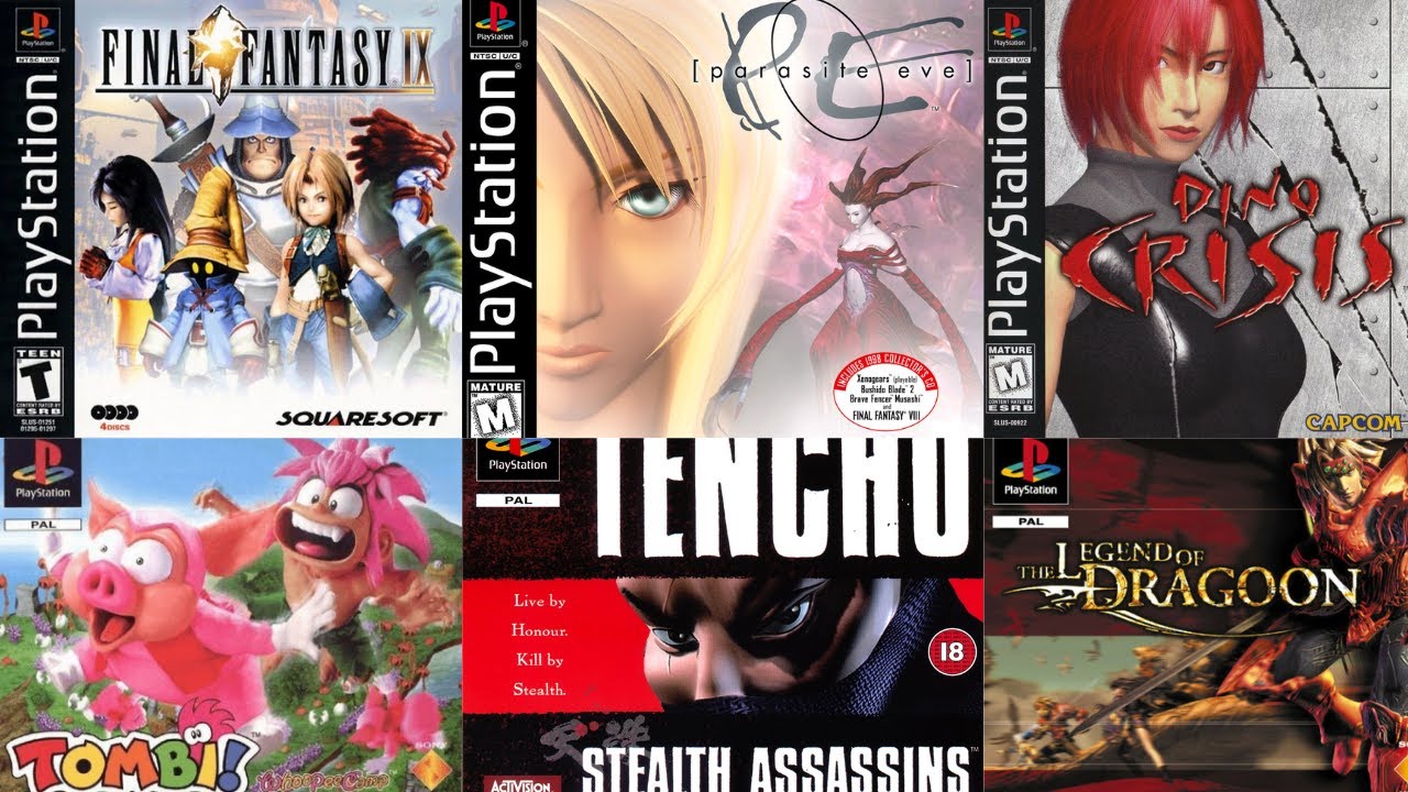 TOP 10 JUEGOS de PS1 - Los MEJORES JUEGOS de PLAY STATION 1 (SEGUNDA PARTE)