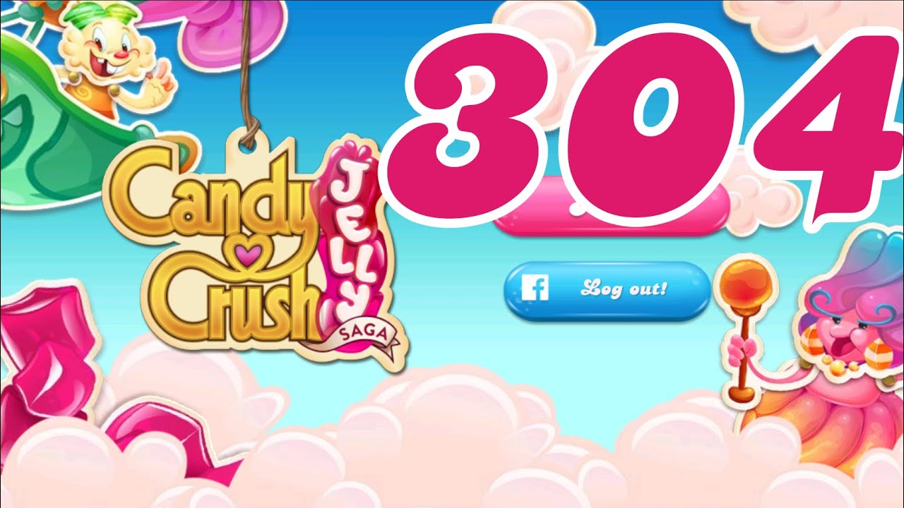 Candy Crush Jelly Saga Level 304 No Boosters