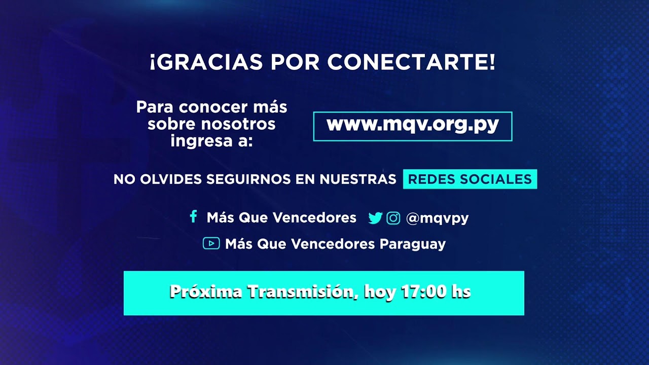 MQV en Vivo - Servicio Central | 16-11-25 | 10:15 hs