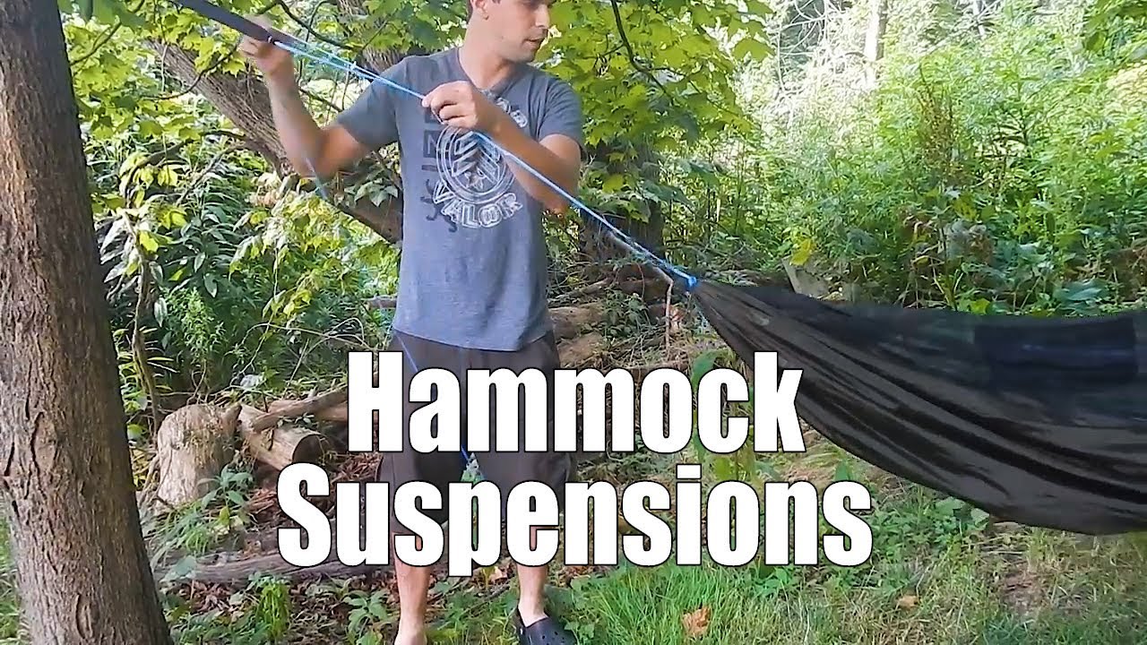 Hammock Suspensions (Daisy Chain, Cinch buckles, Whoopie Slings)