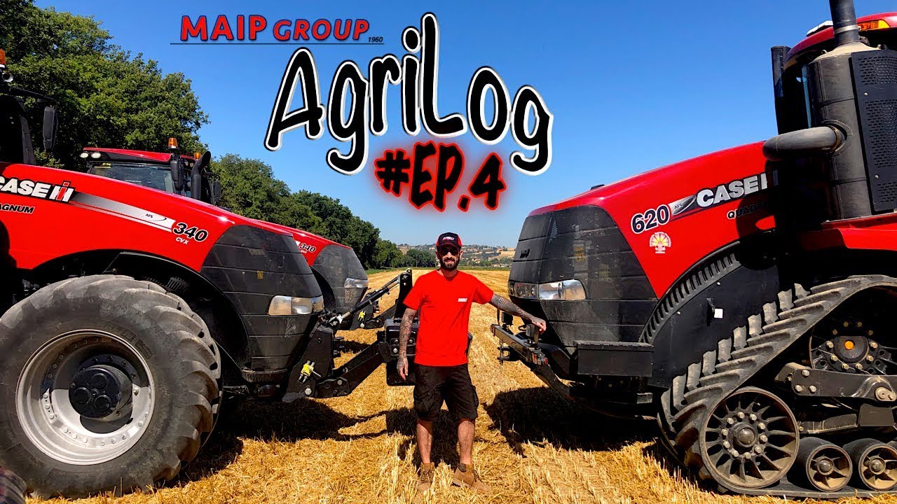 AGRILOG #EP.4 - IN CAMPO CON 2185 CAVALLI ROSSI - CASE IH