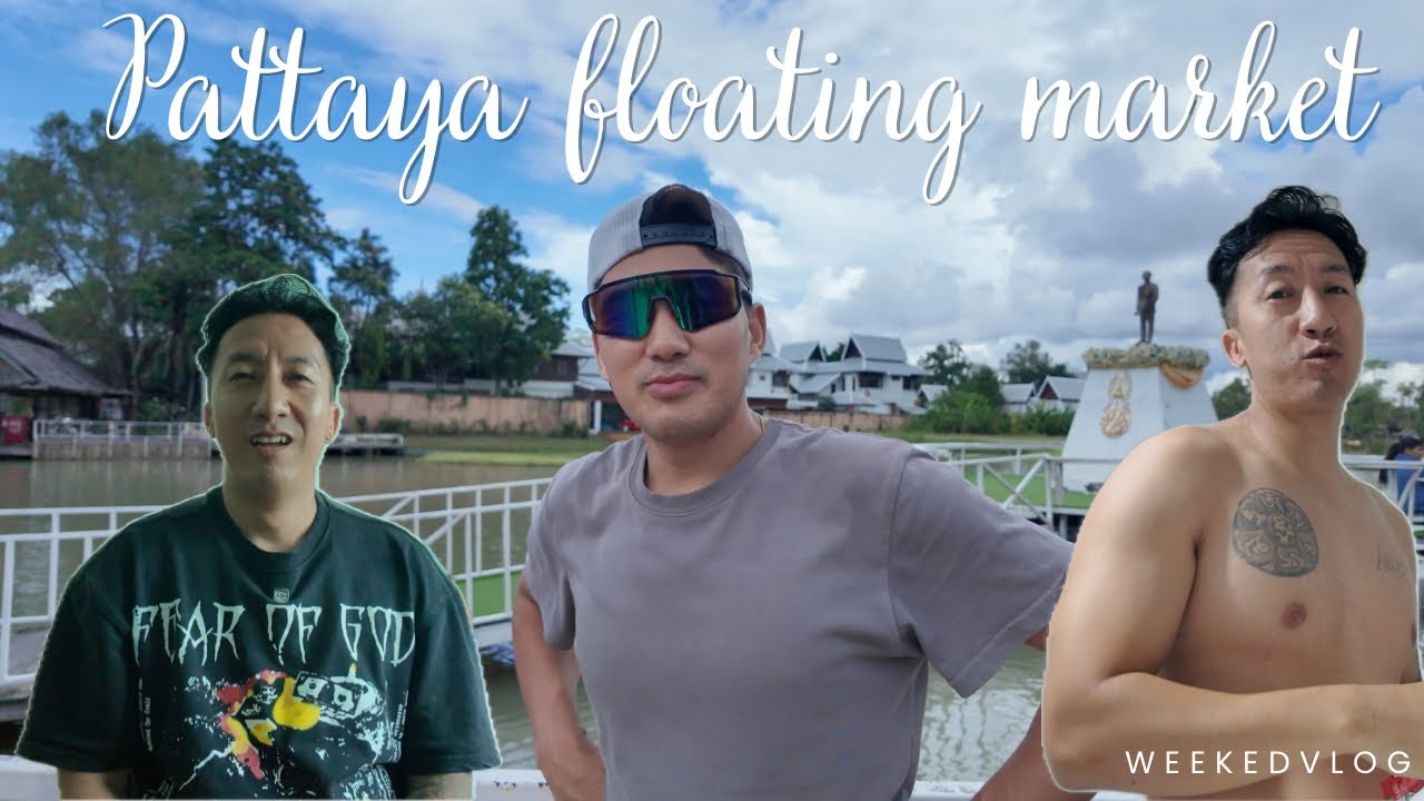 PATTAYA FLOATING MARKET | MORNING ROUTINE | BREAKFAST | TIBETAN VLOGGER | TIBETAN YOUTUBER 