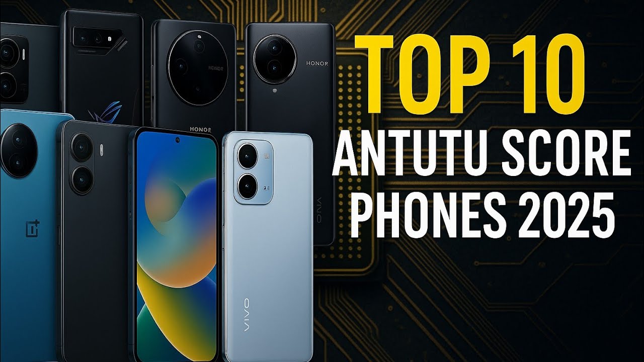 Top 10 Fastest Phones of 2025 Based on Antutu Score!