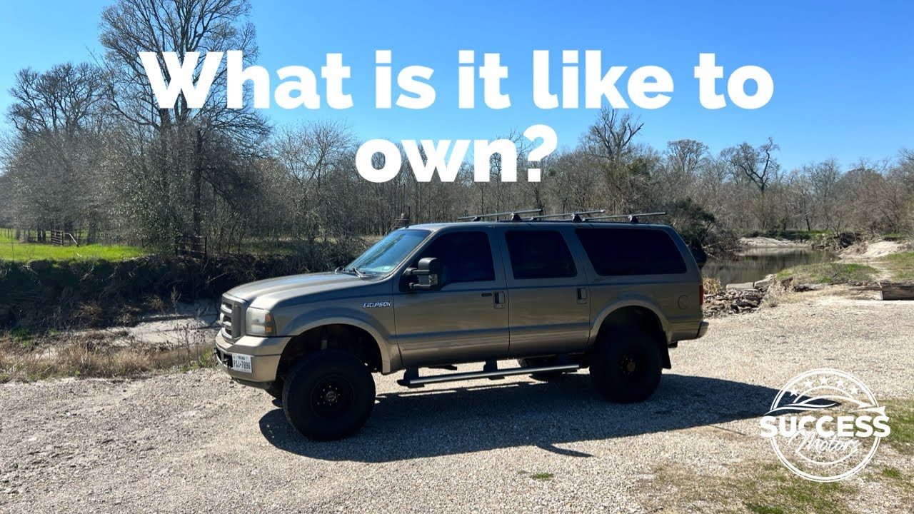 Видеосерия Ford Excursion, часть 1: Представляем новый агрегат!! 2005 Ford Excursion, собранный в...