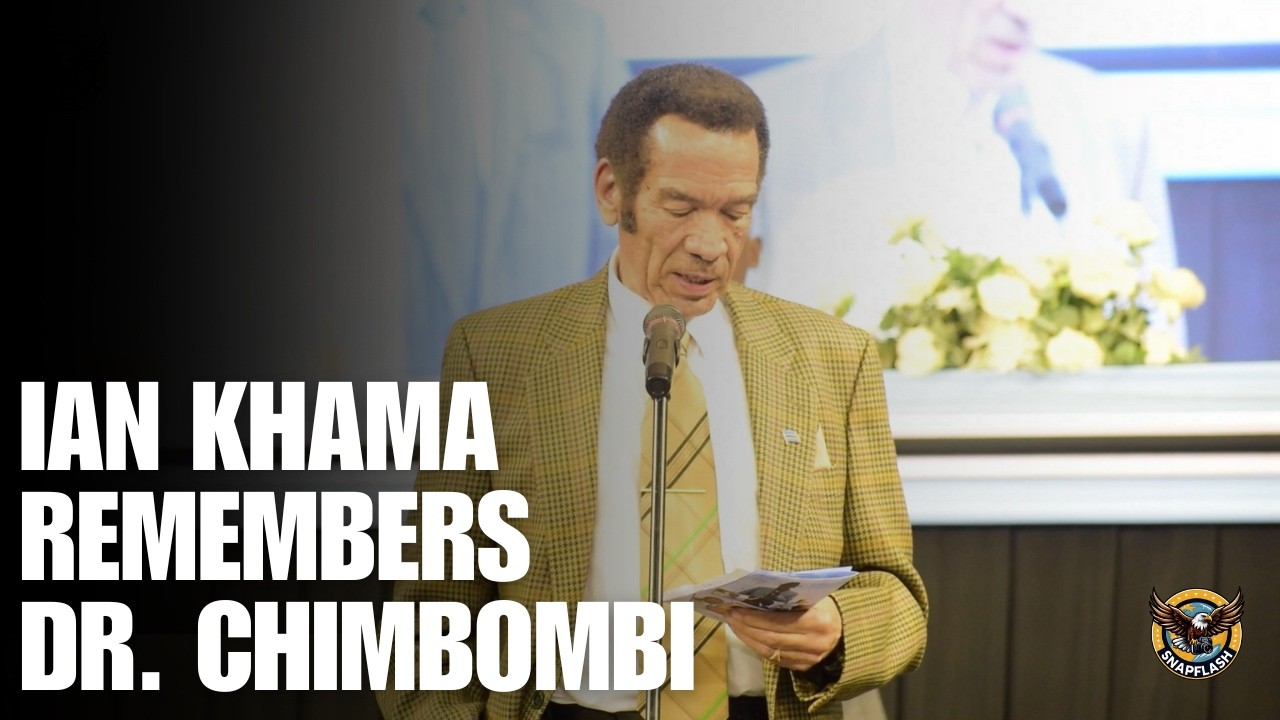 Ian Khama Pays Tribute to Dr. Micus Chimbombi | A Champion of Botswana's Agriculture