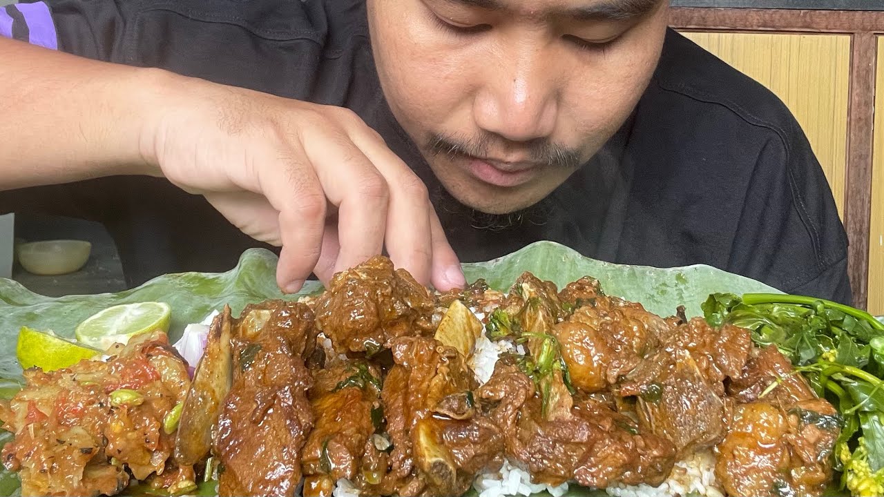 Eating Beef Curry Mukbang | Naga Mukbang |Naga Food | Naga Food Mukbang | Bite Of Naga 