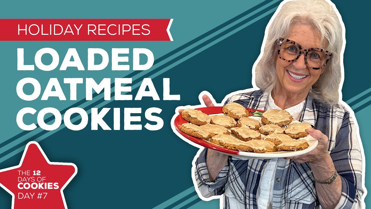 Holiday Cooking & Baking Recipes: Loaded Oatmeal Cookies Recipe | 7th Day of Christmas Cookies