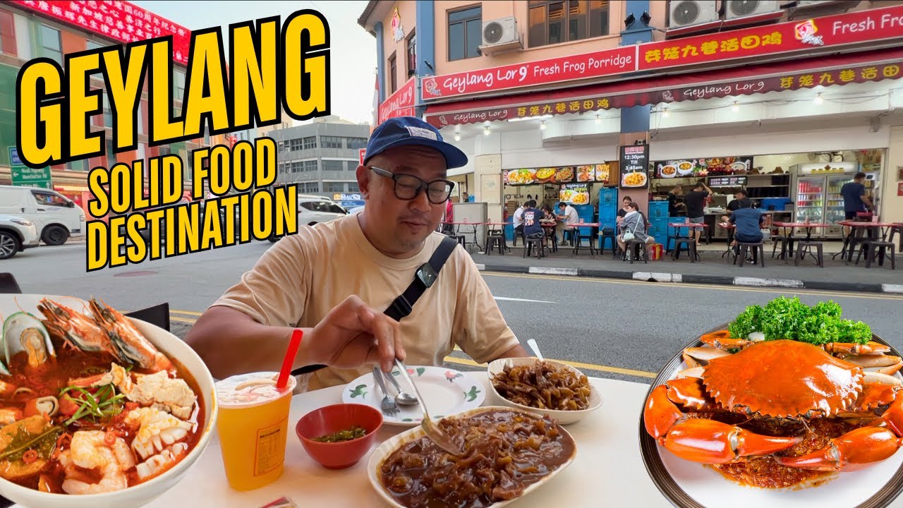 SINGAPORE GEYLANG AREA MARAMI PALA MASARAP