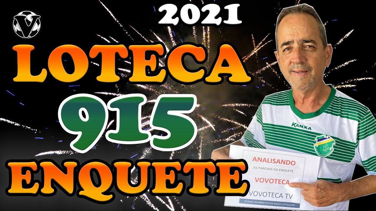 LOTECA 915 - PASSEANDO PELA ENQUETE VOVOTECA
