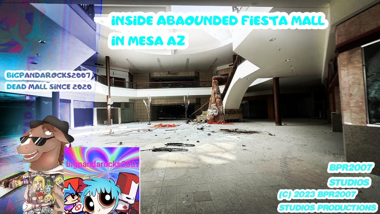 Inside Abaounded Fiesta mall in Mesa AZ (NOW DEMOLISHED)