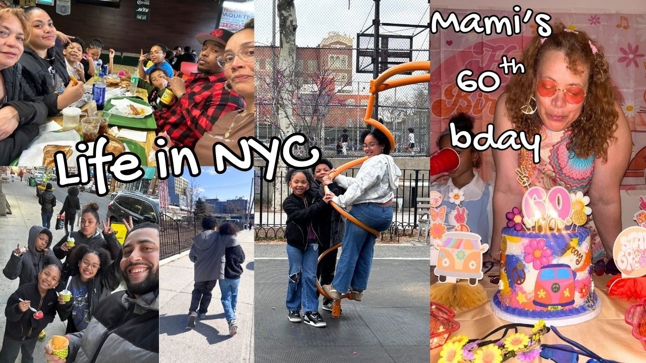 Life in NYC..really want to stay here + 60th Bday Party for my Mom !