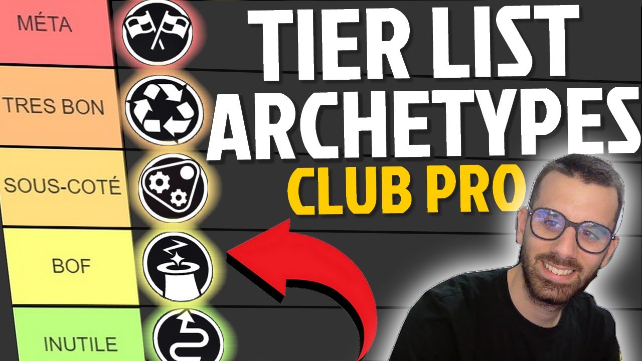 TIER LIST des ARCHÉTYPES en CLUB PRO 🔥 | Lequel est le MEILLEUR ?