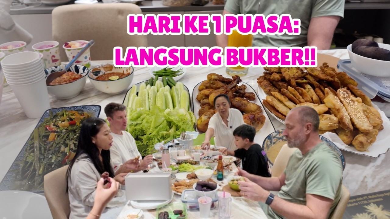 HEBOH‼️BUKA PUASA PERTAMA - BUKBER BARENG TETANGGA @donapoltavtseva 