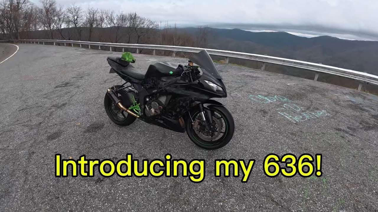 Introducing my Kawasaki 636 to the channel!