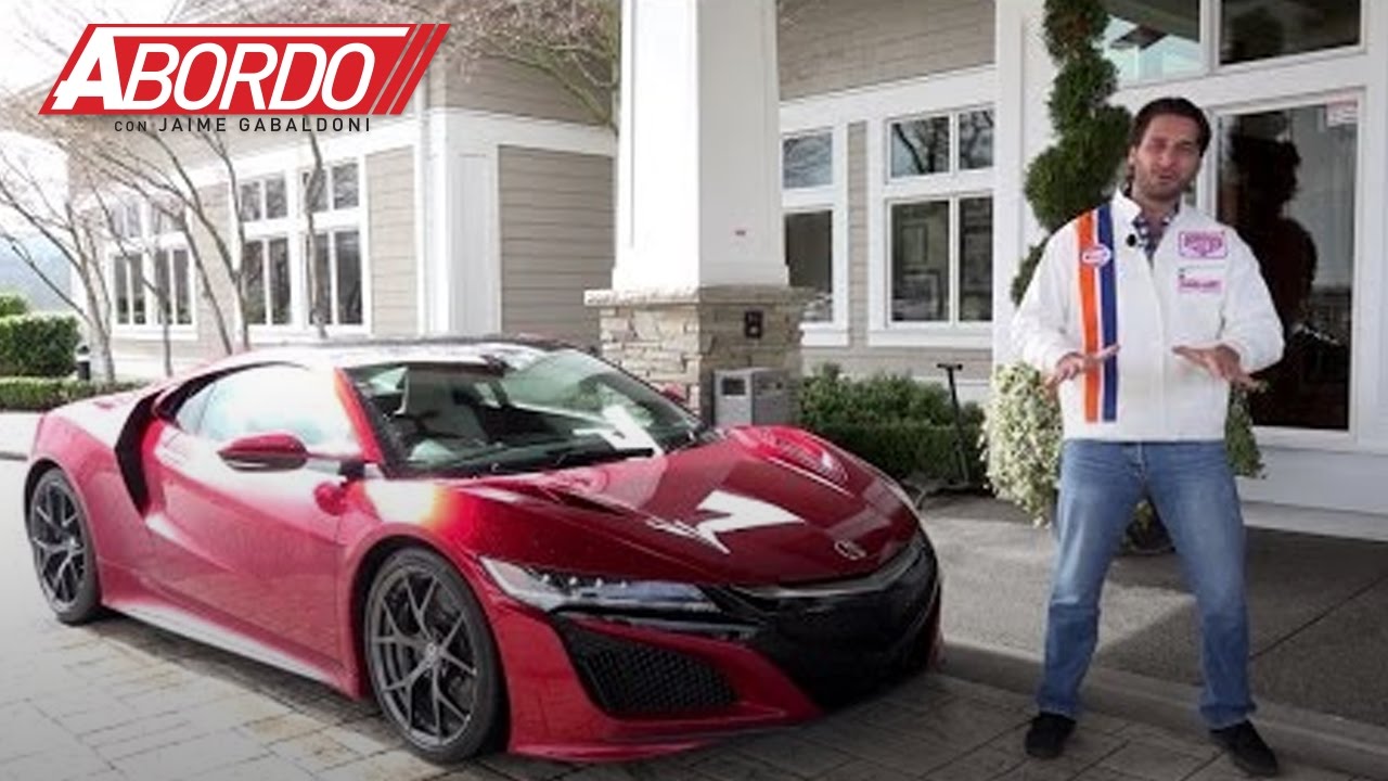 Acura NSX 2017 - Prueba A Bordo