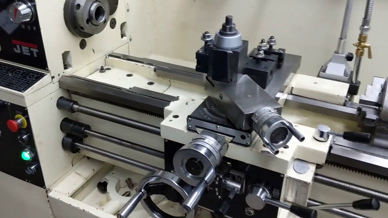 Lot 1: Jet 1340 Geared Head Lathe