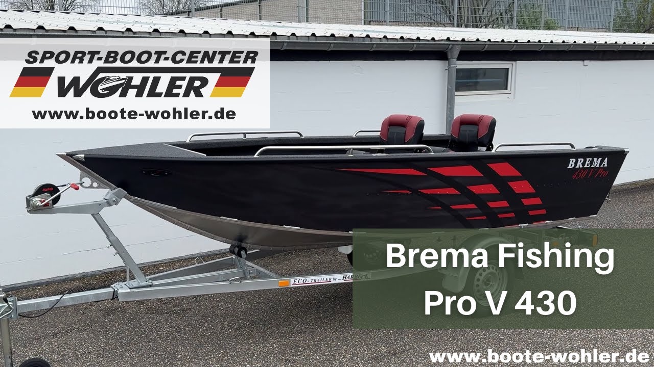 Brema Fishing Pro V 430, Kurzvorstellung Aluminium Angelboot