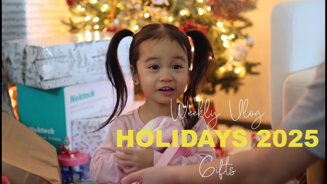 Weekly Vlog 2: Holidays 2025 #Christmas #Ohana #Pinoy #Family #Filipino