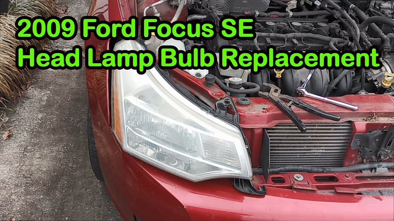 2009 Ford Focus SE - Head Lamp Bulb Replacement