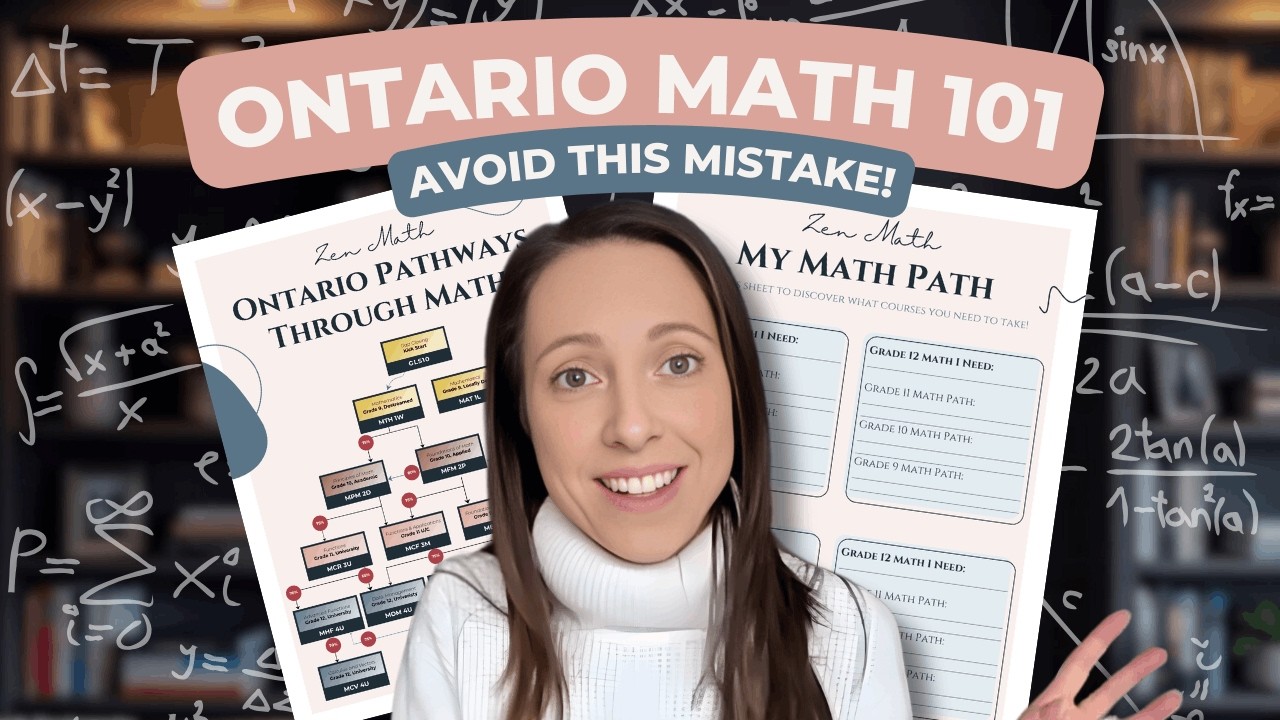 How to Plan Your High School Math Courses in Ontario