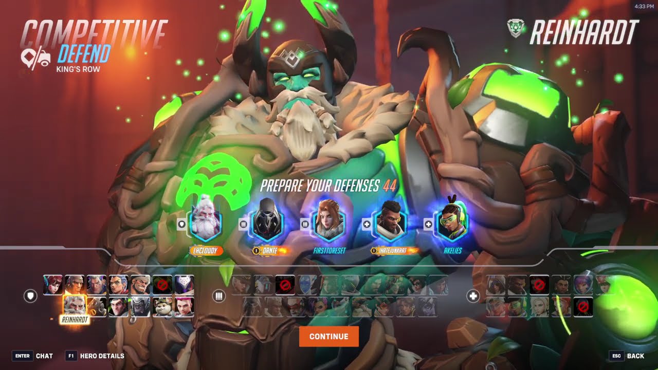 Вот как Райнхардт №1 играет в Overwatch 2 — LHCLOUDY REINHARDT СЕЗОН 17